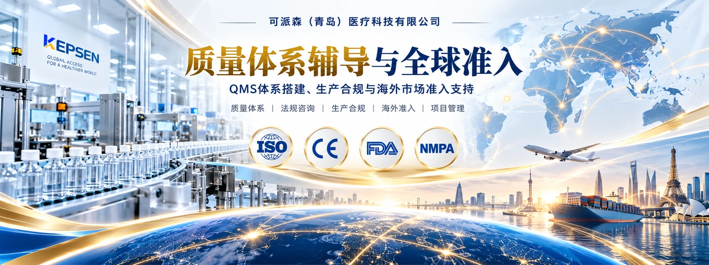质量体系辅导与全球准入：QMS体系搭建、生产合规与海外市场准入支持